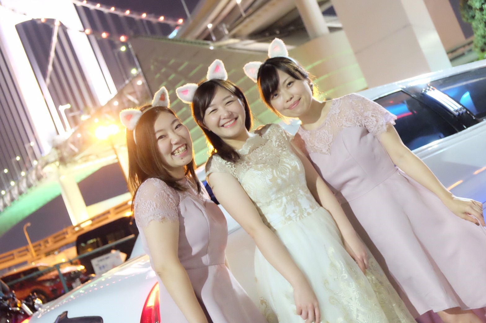 リムジンパーティー撮影スポット（レインボーブリッジ）