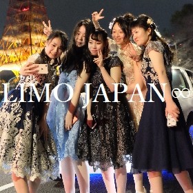 横浜みなとみらい観覧車・東京タワー前でリムジン女子会の撮影！